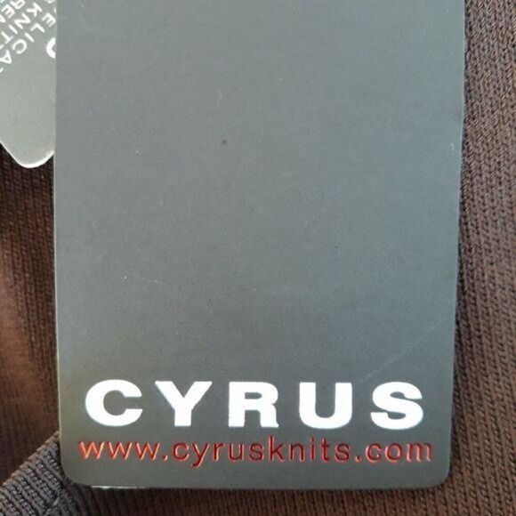 Cyrus Rib Knit Sleeveless Scoop Neck Pullover Top Chocolate Brown Sz L - Picture 9 of 11